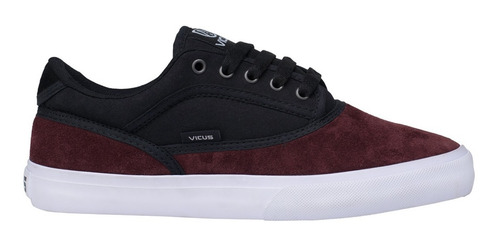 Zapatillas Vicus Genesis Gamuza/lona Negro Bordo