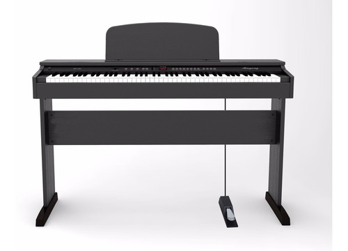 Imagen 2 de 5 de Piano Digital Ringway Rp120 88 Teclas Con Pedal Y Mueble 6pa