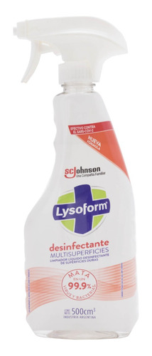 Lysoform Desinfectante Multisuperficies 500ml