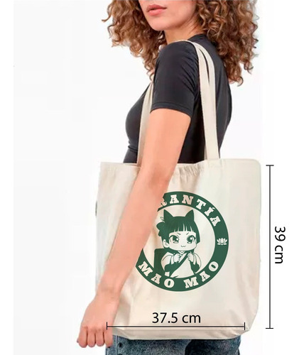 Bolsa Tote Bag Blanca The Apothecary Diaries De Algodón