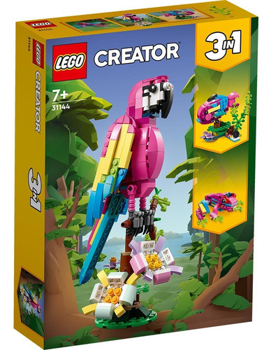 Lego Creator (31144) Loro Rosa Exótico Cantidad D Piezas 253 253 Loro Rosa