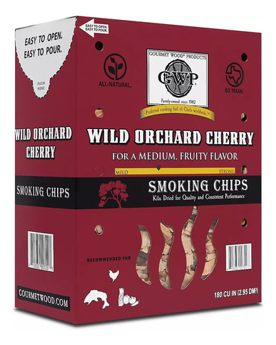 Astillas Ahumar Gourmet Wood Cherry Wild 1 Kg