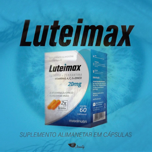 Luteimax Luteína & Zeaxantina Zinco + Vit A, C, E Maxinutri