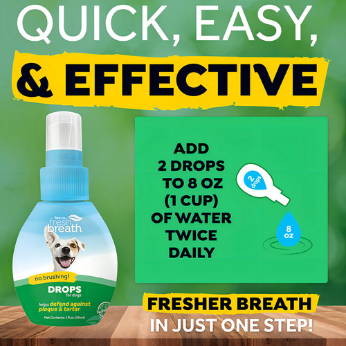 Tropiclean Fresh Breath Drops