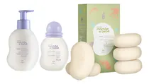 Comprar Set X3 Colonia 100ml Hidratante 200ml Jabón Mamá Bebé Narura
