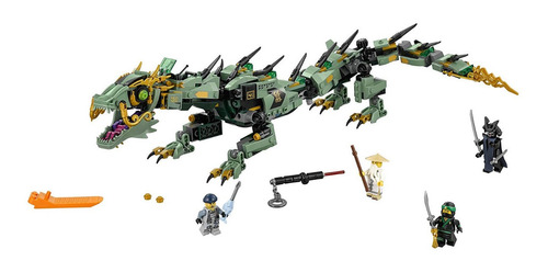 Lego Ninjago Movie Green Ninja Mech 70612 Dragon 544 Piezas