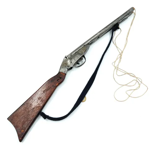 Rifle Escopeta Chapa Mr Winchester (funciona) - Juguete