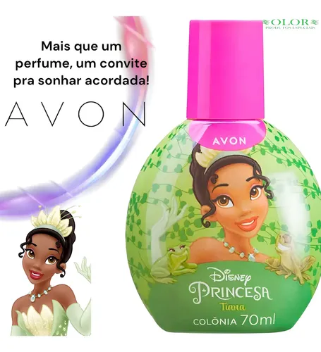 Perfume Avon Disney Princess Tiana 70ml Original Infantil