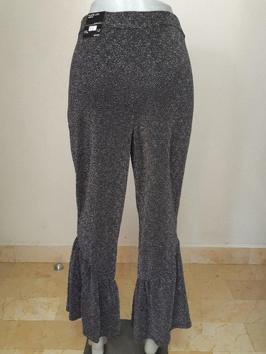 Pantalón Tipo Capri Con Volantes En Piernas Talla 12 I.n.c.