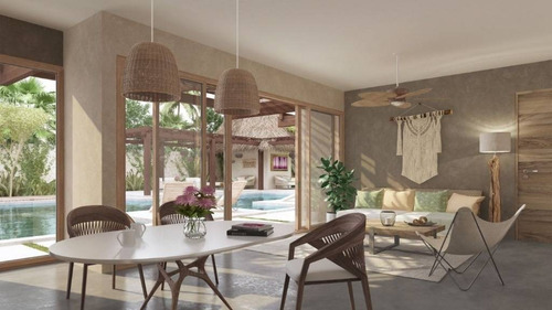 Imagen 4 de 19 de Departamento Con Estilo Rústico En Tulum P2731