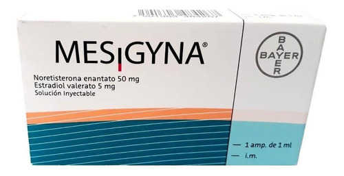 Mesigyna 1 Ampolla  1 Ml | Anticonceptiva