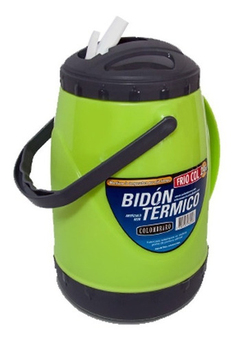 Bidon Botella Termo Termico Frio Col 2.4lt Jarra Colombraro