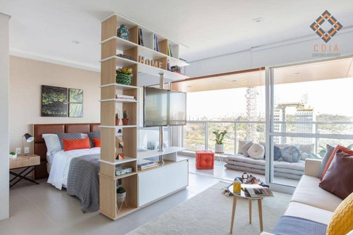 Imagem 6 de 14 de Apartamento Com 1 Dormitório À Venda, 50 M² Por R$ 645.000 - Brooklin - São Paulo/sp - Ap53461
