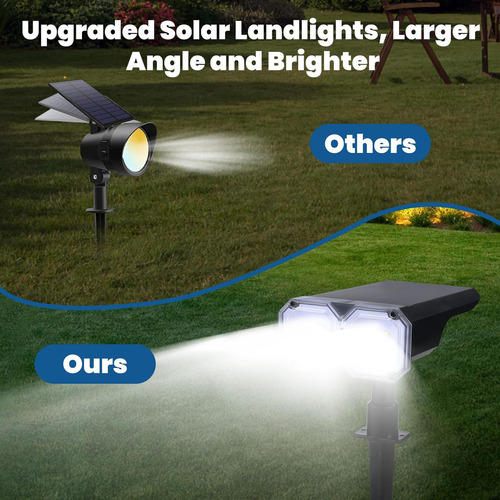 Focos Led De Paisaje Exterior Con Luz Nocturna En Forma De Y