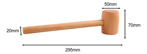 2 Mazo De Madera Para Tallar Madera, Mini Martillo De