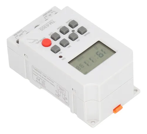 Temporizador Digital Abs Con Ajuste De Segundos, Programable