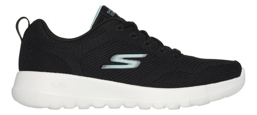 Zapatilla Mujer Go Walk Joy Violet Negro Skechers