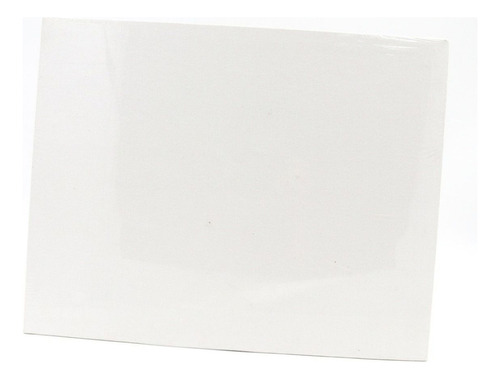Cartón Con Tela Lienzo Blanco Rodart 35x45cm Pintura 1p Arte