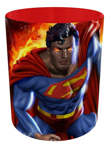 Mugs Superman Super Heroes Universo Pocillo Gamers