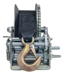 Comprar Guincho Manual P/ Carretinha 2000lbs C/ Fita E Tração 1350kg no Mercado Livre