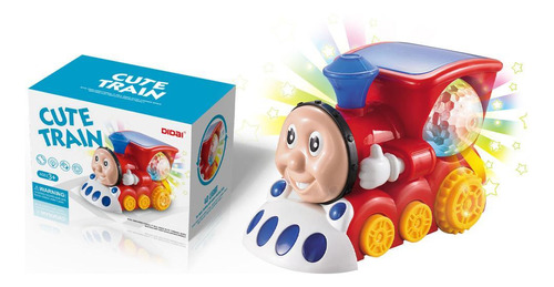 Brinquedo Trem Thomas Trenzinho Infantil Luz Som Bate Volta