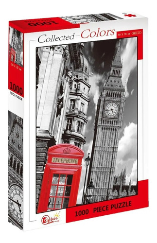 Rompecabezas De 500 Piezas Big Ben Londres 50 Cm Paisaje