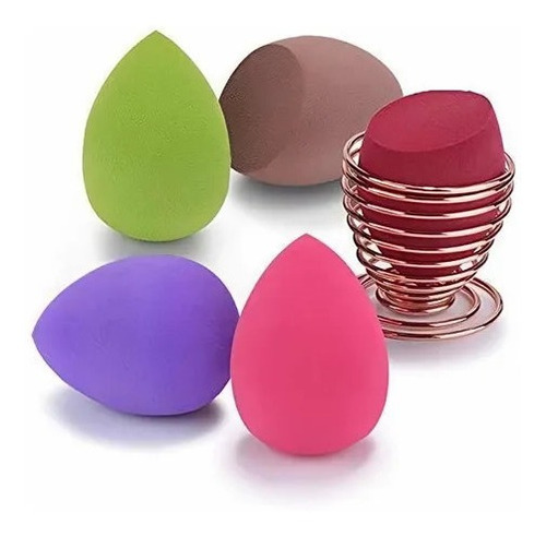 Esponja Para Maquillaje Tipo Beauty Blender Con Soporte