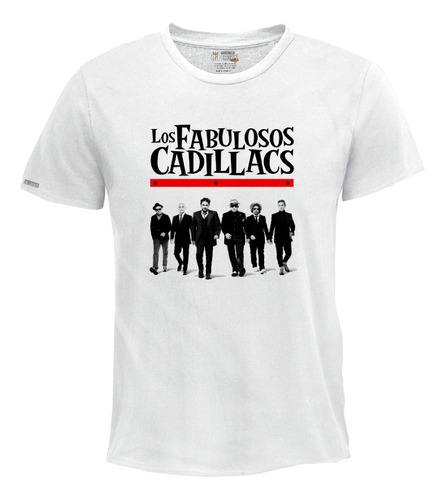 Camiseta Hombre Los Fabulosos Cadillacs Rock Español Ink2