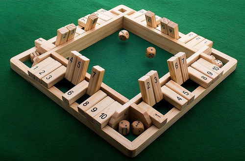 4-way Cierra La Caja Juego De Dados Por Growupsmart (2-4 Jug