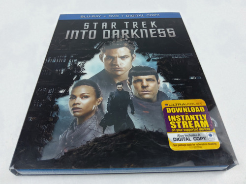 Pelicula Blu-ray -star Trek Into Darkness 2 Disc + Slipcover