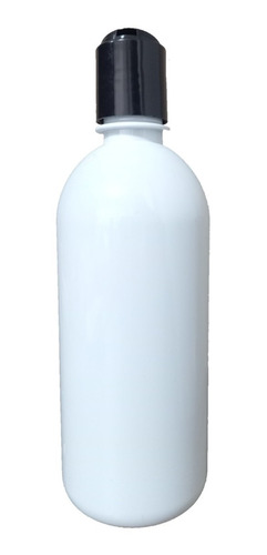 Envase, Botella Pet Blanca 500ml Con Tapa Disc Top Pack X20