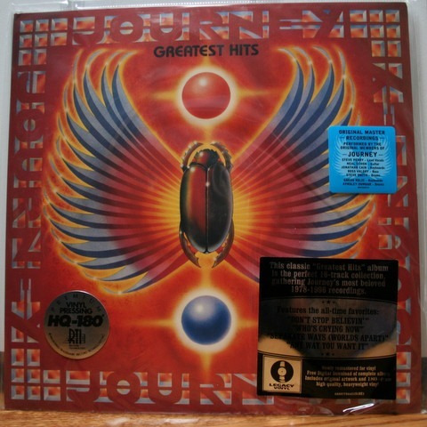Imagen 2 de 6 de Vinilo Journey Greatest Hits 2lp Nuevo Sellado