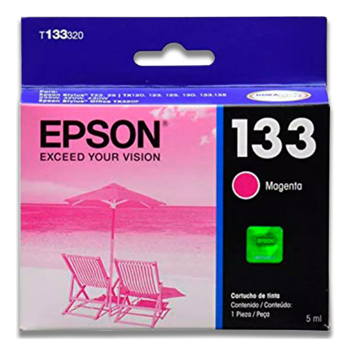 Cartucho Epson T133320 M Magenta