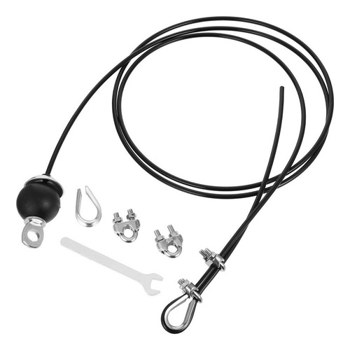 1set De Bricolaje Profesional Fitness Cuerda De Acero Cable