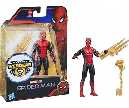 Spd Figura Basica De 10 Cm Spiderman Negro (f0231-n)