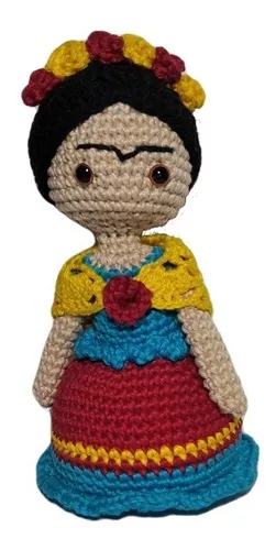 Boneca Arlequina de Amigurumi, à Pronta Entrega