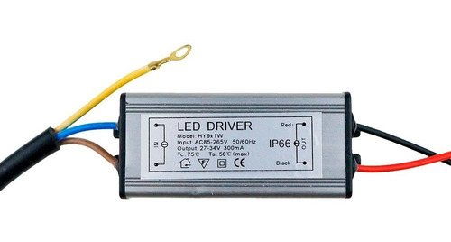 Driver Controlador Led 10w A Prueba De Agua 