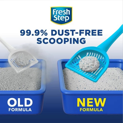 Fresh Step Lightweight Arena Gatos Olor Febreze, 15.4 Lbs