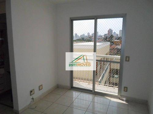 Apartamento Com 2 Dormitórios Para Alugar, 50 M² Por R$ 1.550,00/mês - Vila Guilhermina - São Paulo/sp - Ap0162