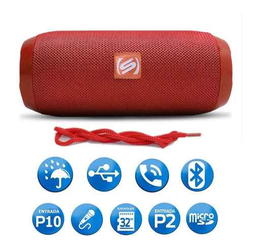 Imagem 2 de 7 de Caixa Caixinha Som Bluetooth Portátil Sem Fio Storm 3 Shutt
