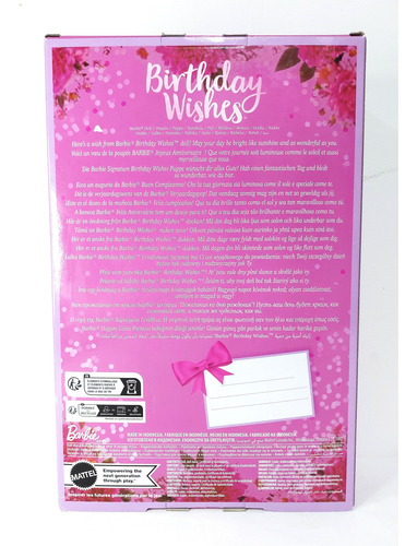 Barbie Signature - Birthday Wishes - Muñeca Mattel Colección (Usado)