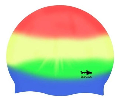 Gorra Natación Modelo Junior Multicolor - Escualo Diseño De La Tela Liso Talla Unitalla