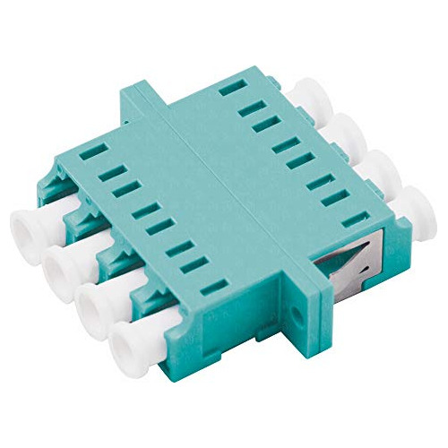 Adaptador De Fibra Óptica Lc A Lc Om3 Multimodo Upc Qu...