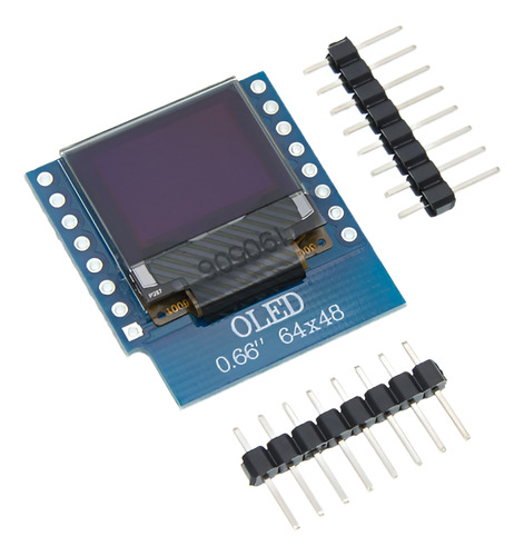 Shield Pantalla Oled 0.66 Para Wemos D1 Mini Esp8266 Nodemcu