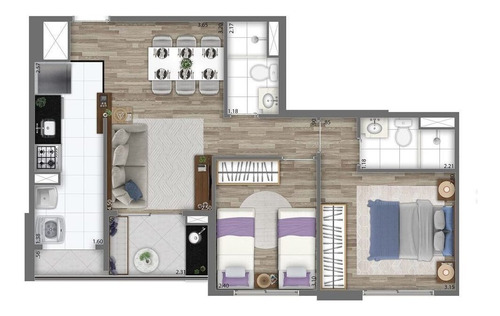 Imagem 19 de 22 de Apartamento À Venda No Bairro Morumbi - São Paulo/sp - O-18404-30628