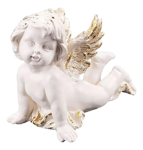 Bebé Ángel Estatua Querubín Estatuilla Escultura Jardín