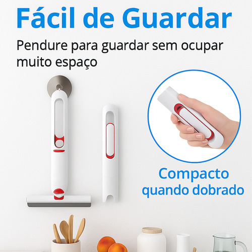 Mini Rodo Esfregão Esponja De Limpeza Multiuso Portátil