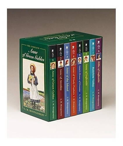 Imagen 1 de 3 de Anne Of Green Gables Complete 8 Book Box Set : L. M. Montgo