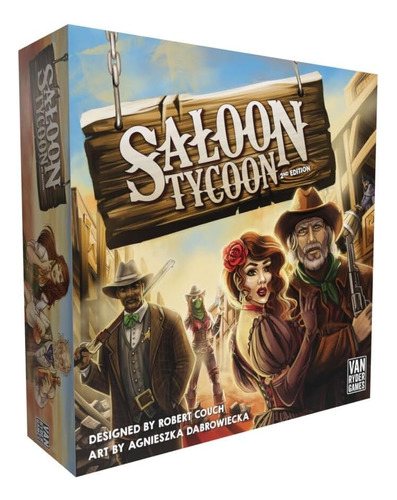 Van Ryder Games Saloon Tycoon 2nd Edition Un Juego De Mesa Y