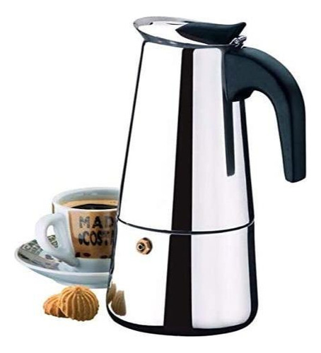 Cafeteira Italiana Inox 6 Xícaras